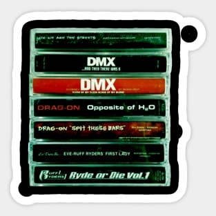 DMX Cassette Sticker